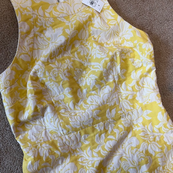 Ann Taylor Yellow Floral Dress - Picture 4 of 10